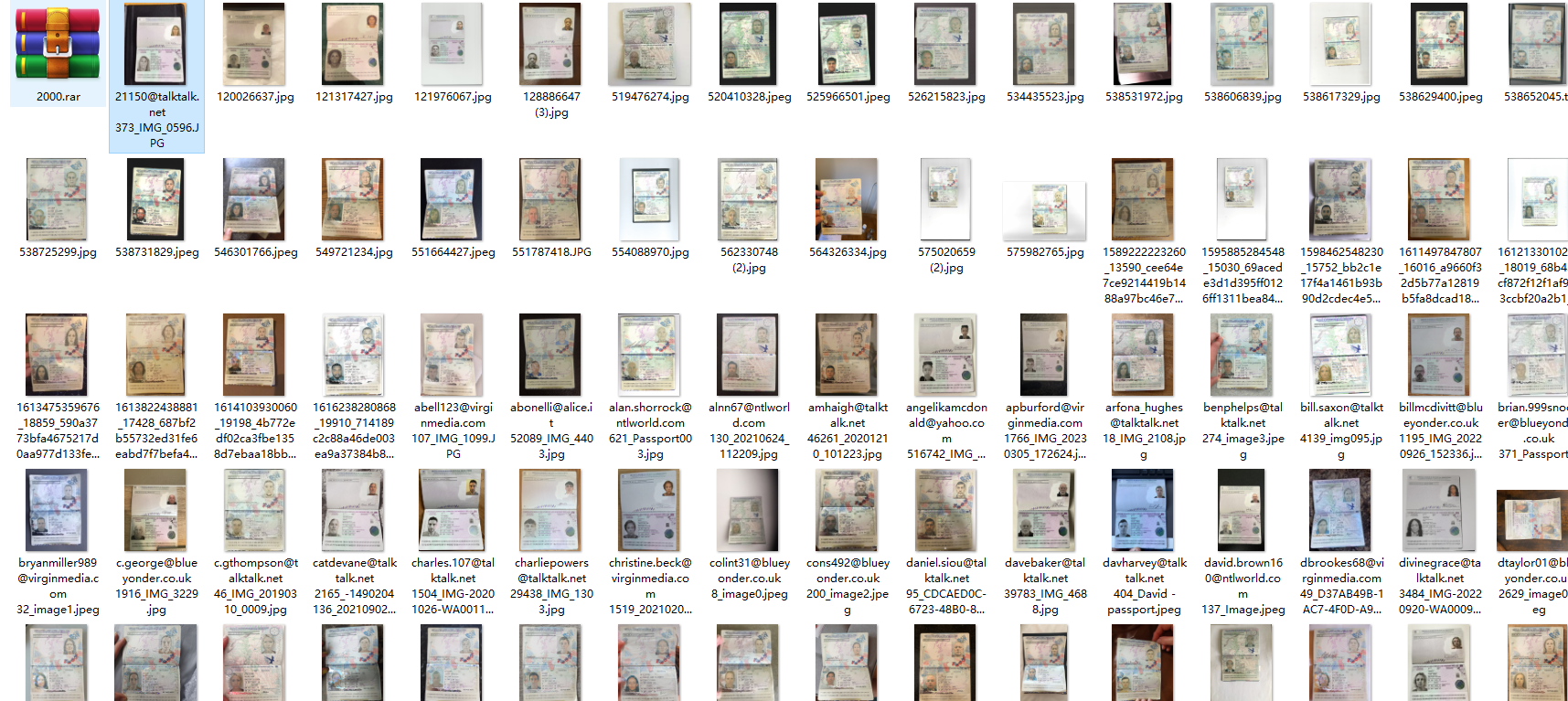 （活动）英国护照100套