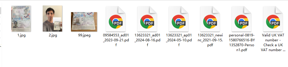英国公司全套资料