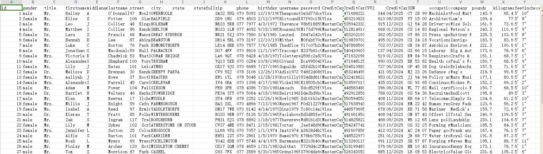 英国资料全套100条（文字形式）